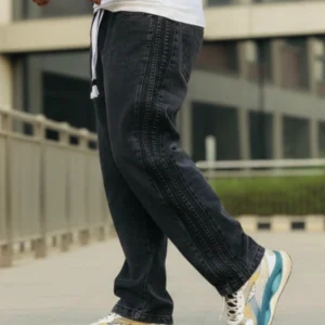 Denim Baggy Trouser Dark Wash